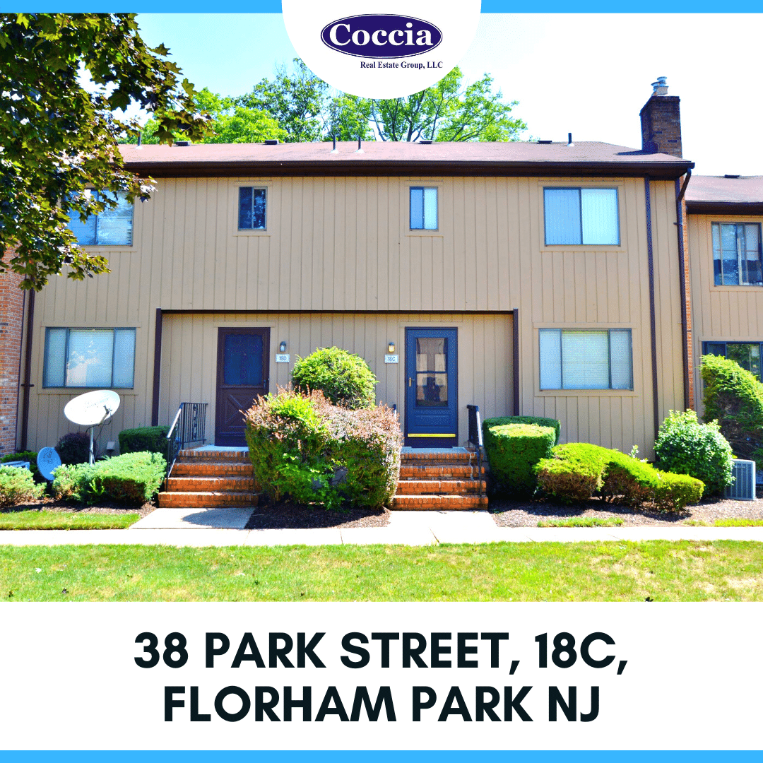Home For Sale 38 Park Street, 18C Florham Park NJ