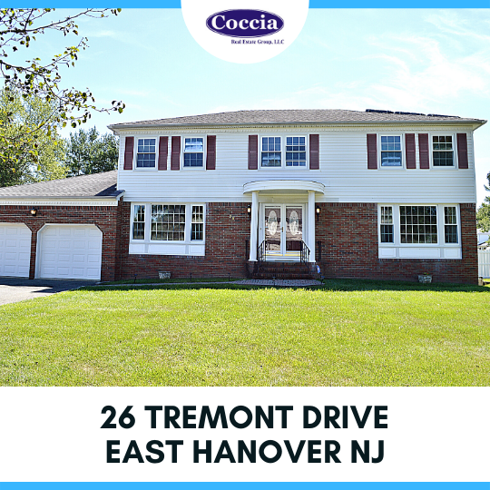 Home For Sale 26 Tremont Drive East Hanover Morris County