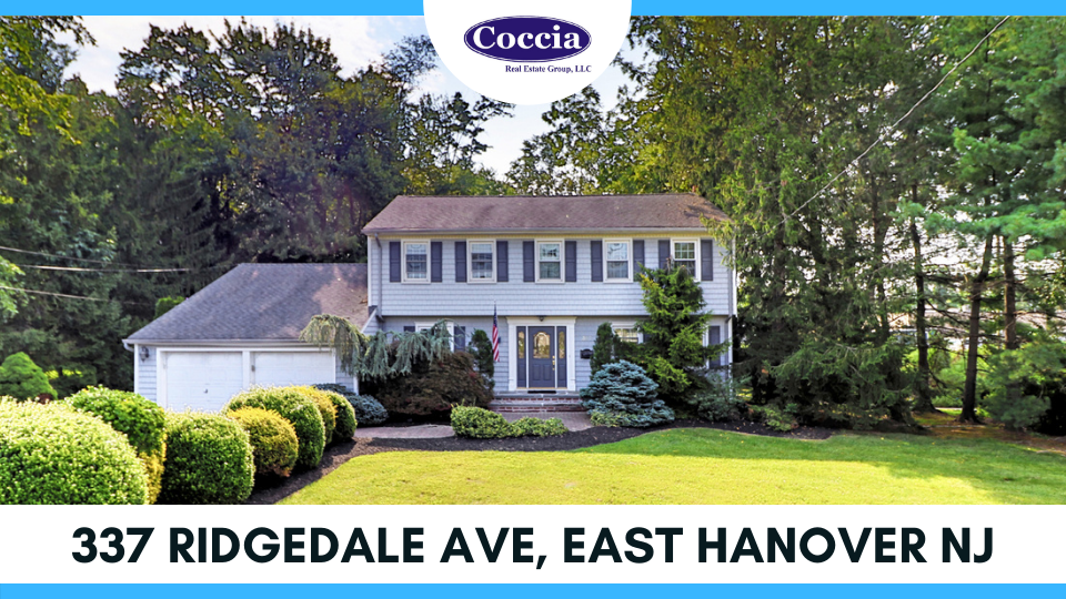 Home For Sale 337 Ridgedale Ave East Hanover NJ