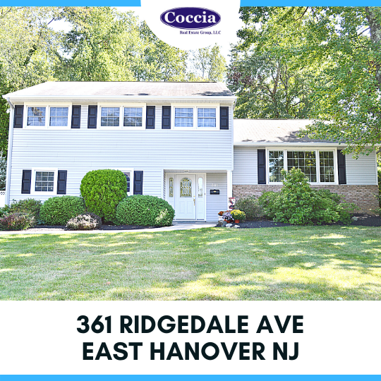 Home For Sale 361 Ridgedale Ave East Hanover NJ Morris County