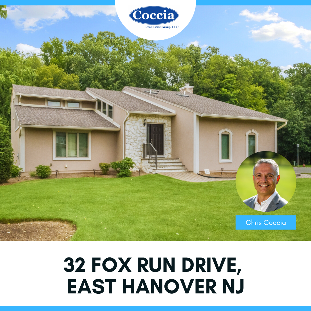 Home For Sale 32 Fox Run Drive East Hanover NJ Morris County
