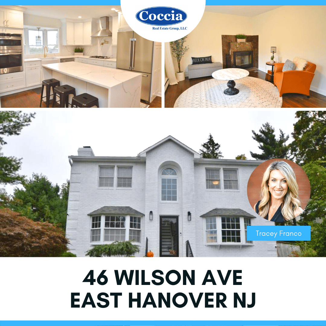 Home For Sale 46 Wilson Ave East Hanover NJ Morris County