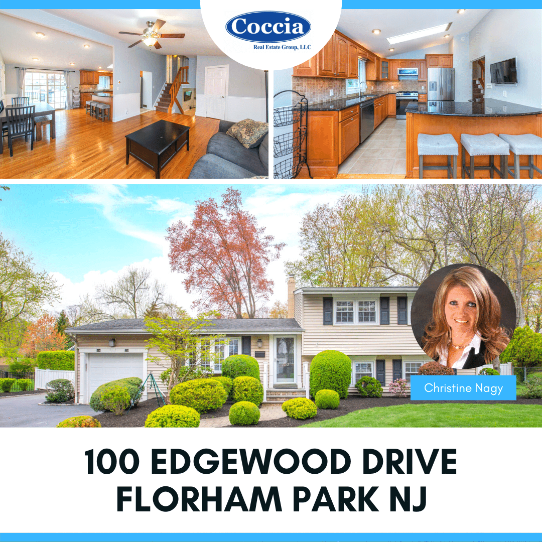 Home For Sale 100 Edgewood Drive, Florham Park NJ Morris County