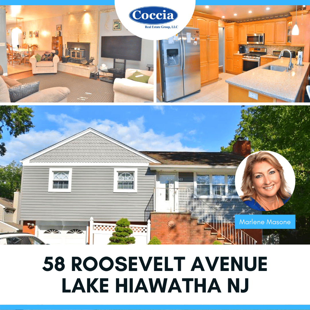 Home For Sale 58 Roosevelt Avenue Lake Hiawatha NJ