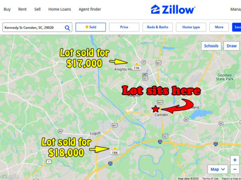 Beautiful 0.64-acre Lot in Kershaw County, SC selling WAY BELOW value