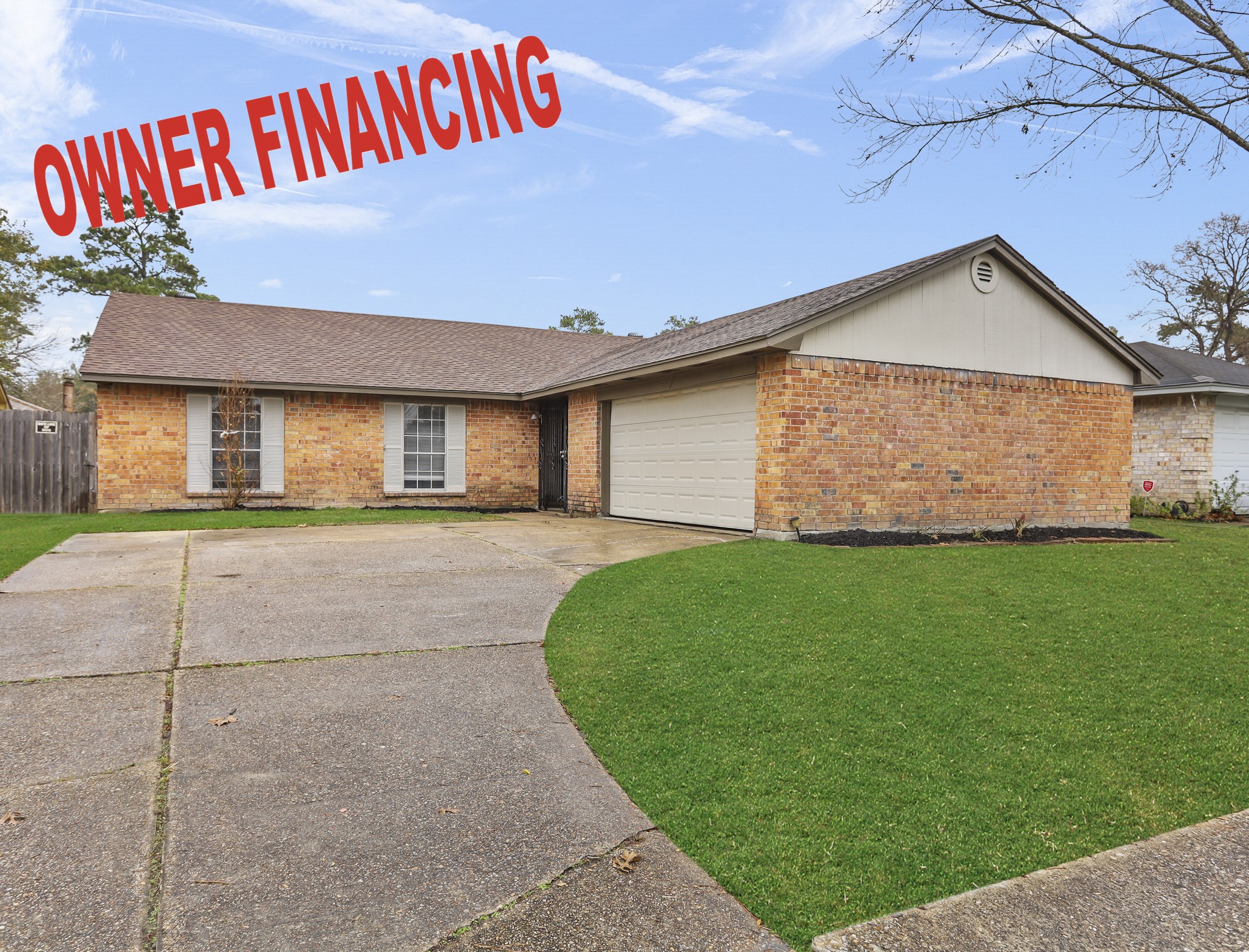 6419 Fallengate Drive, Spring, TX 77373 Owner Financing Houston