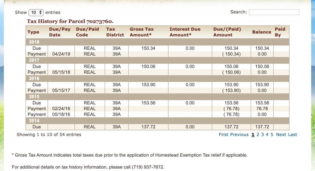 Back Taxes Owed on a Property - Step 4