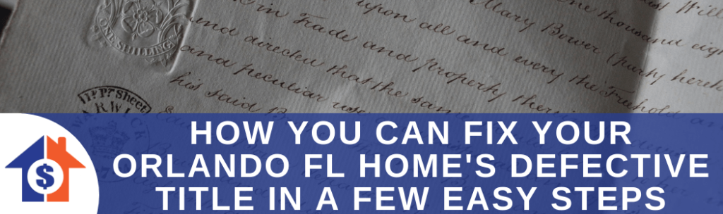 We buy houses in Orlando FL