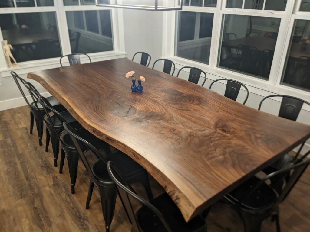 Slab Wooden Dining Table