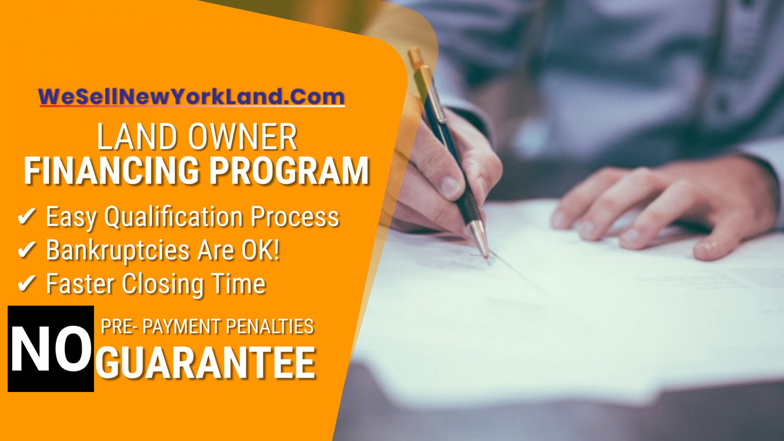 Owner Financed Land Program