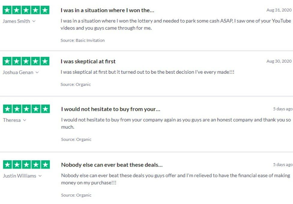 Testimonials WeSellNewYorkLand.com