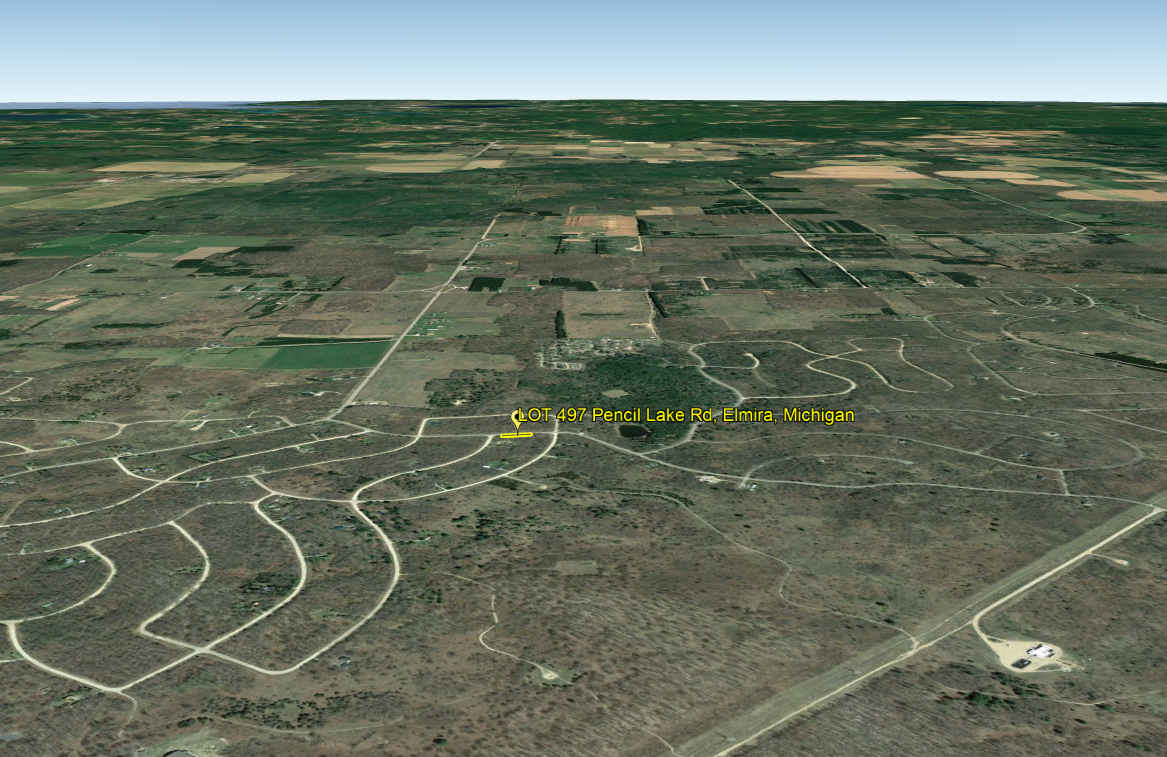 Lot 497 Pencil Lake Rd. Elmira, MI Vacant Land for Sale By Owner