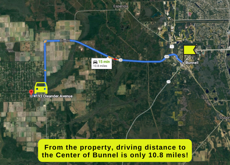 1.14 acres Flagler County, FL Mobile Homes OK The Lot Source
