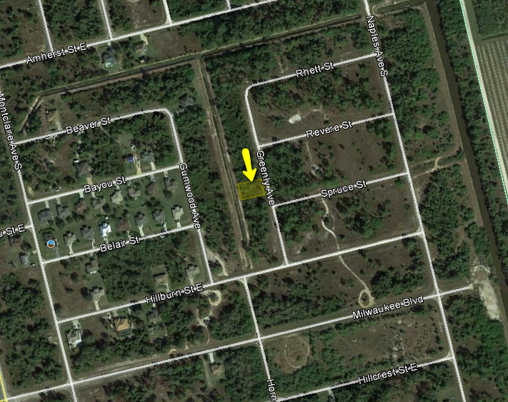 Piece of Raw Land to Build a Home in the Serene Lehigh Acres FL! The