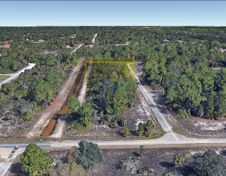 Piece of Raw Land to Build a Home in the Serene Lehigh Acres FL! The