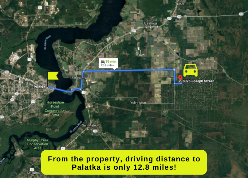 1.14 Acres in St Johns County, FL Bring your mobile home! The Lot