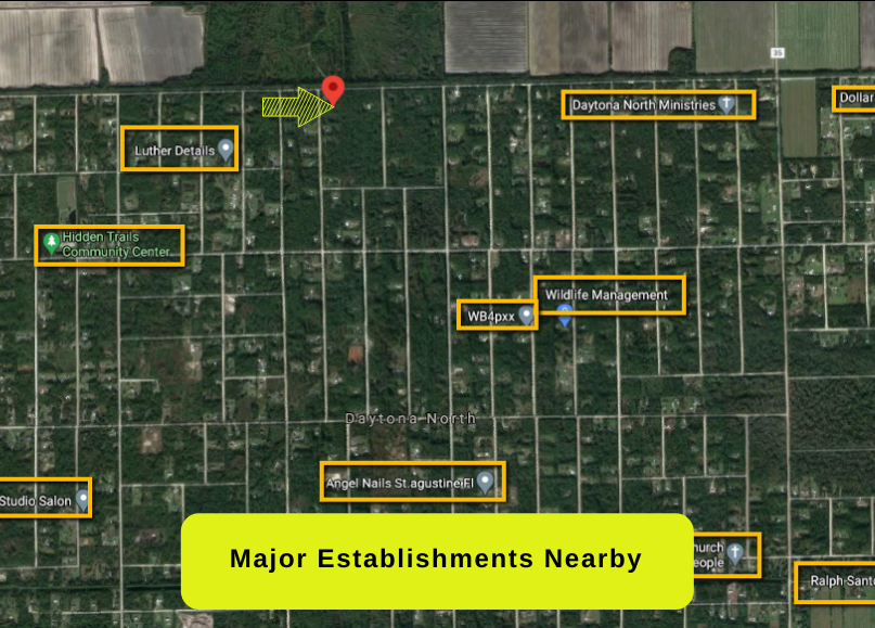 1.25 Acres in Flagler County No restrictions! The Lot Source