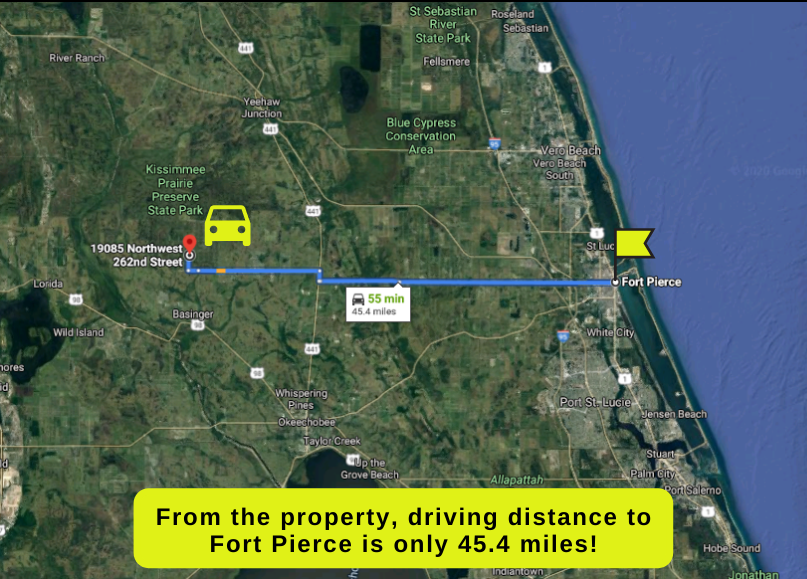 1.5 acres in Okeechobee (Viking Estates) Build your mini farm! The