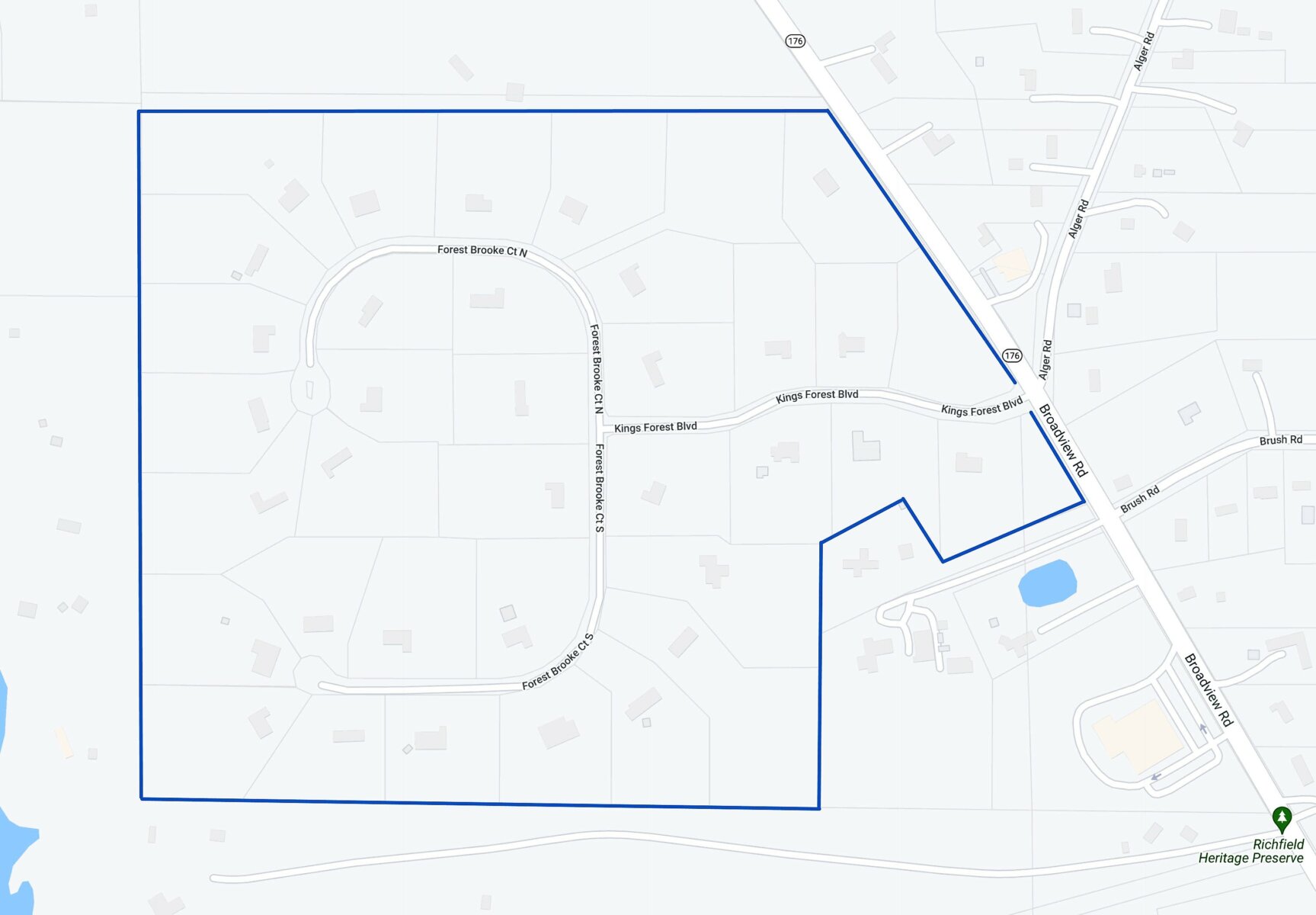 Kings Forest Richfield Ohio Realty Done by Damien Baden