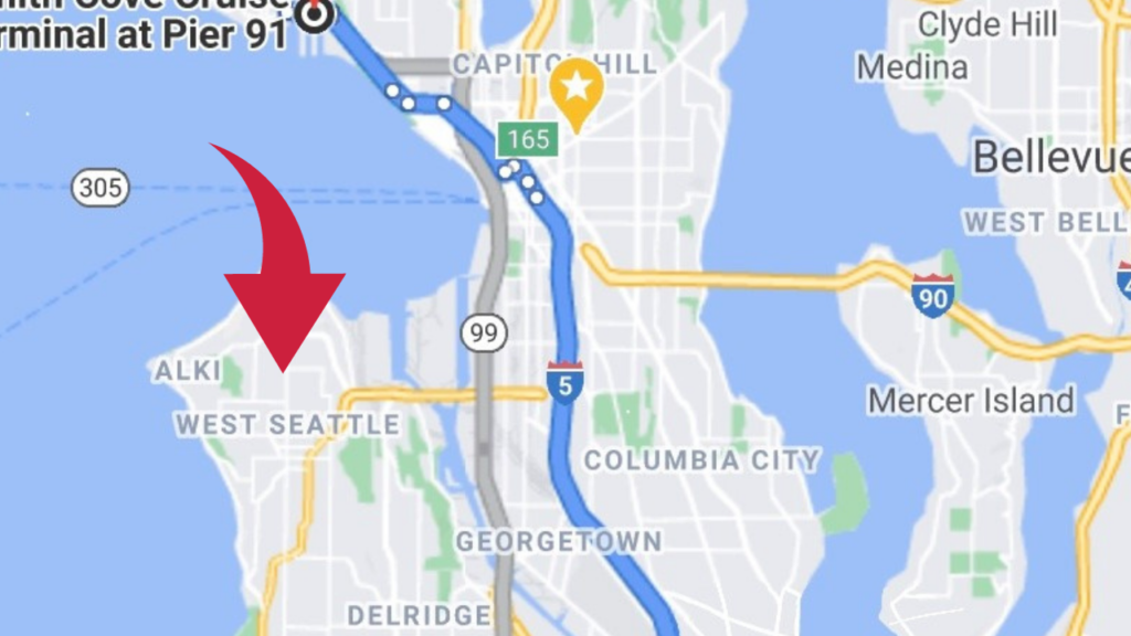 Living in West Seattle - Map - Home Pro Associates - Emily Cressey