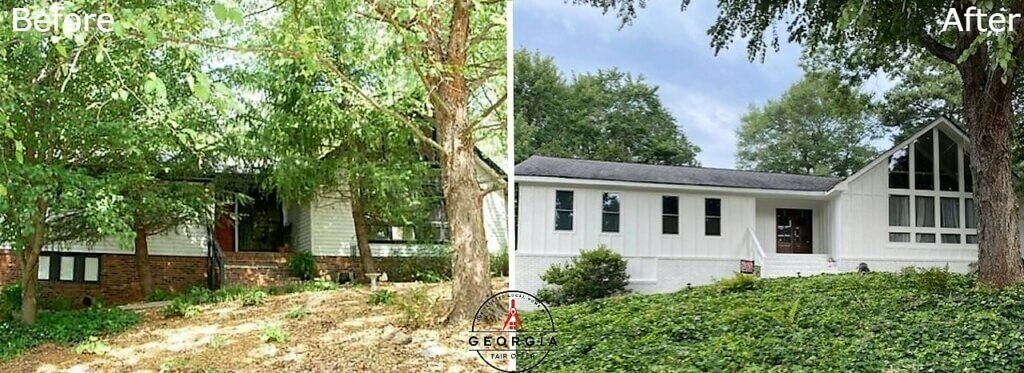 we buy houses cash Atlanta before and after