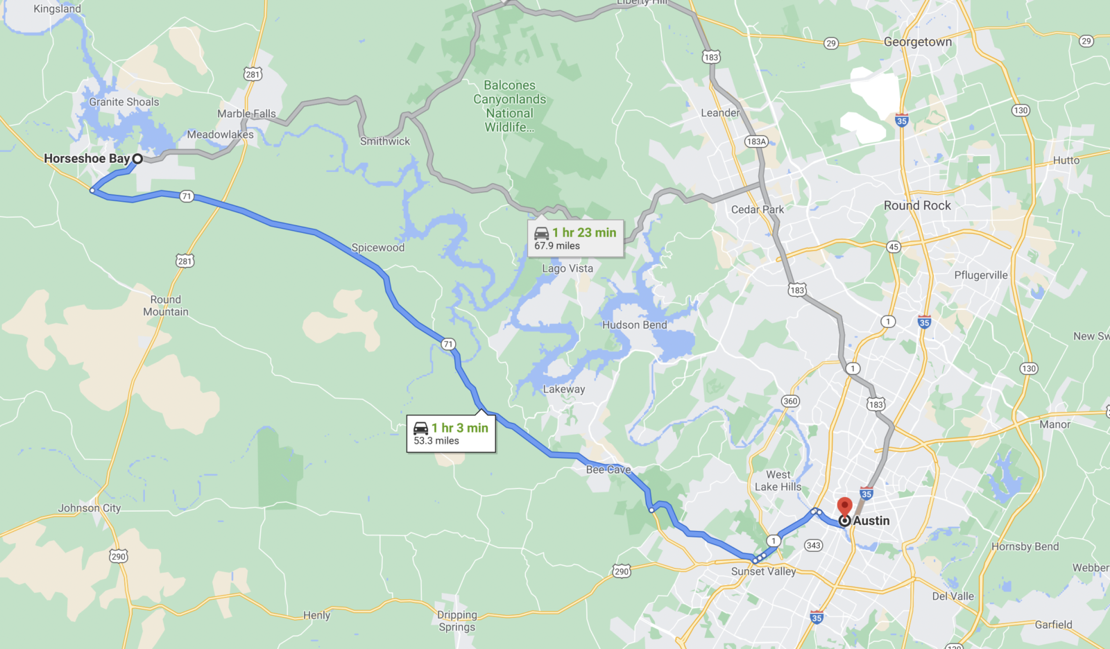 .33 Acre lot in the Horseshoe Bay, TX Marina Near by & Great