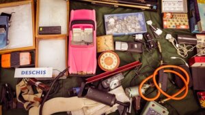 Do a garage sale to declutter stuff