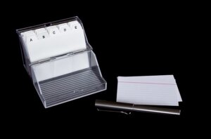 Make a box index to organize further when moving