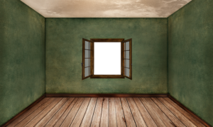 You need to downsize your house if you have a lot of empty rooms