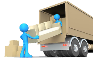 Paying a company to take away unwanted items