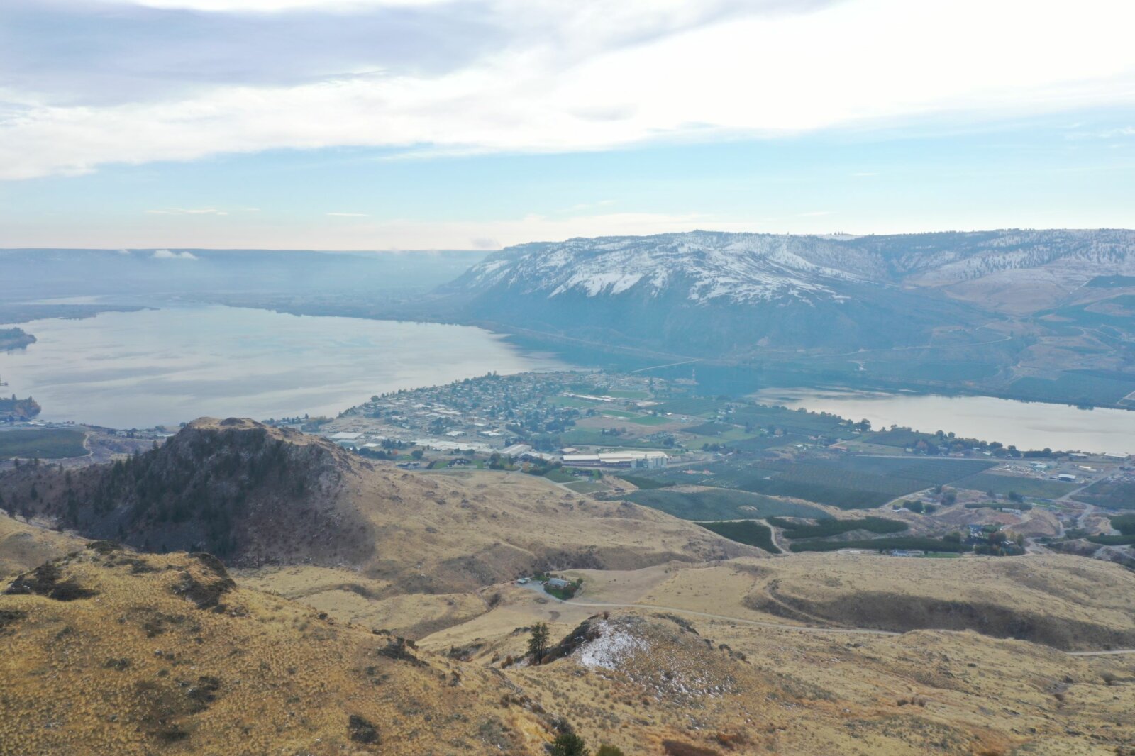 Lake Pateros & Columbia River Views + YrRound Spring on 20 Acres in Brewster WA