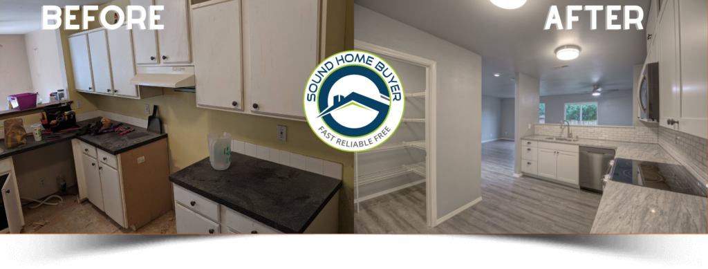 Before After Flip in Olympia WA Sound Home Buyer