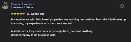 Ramon Hernandez Oak Street Properties Review