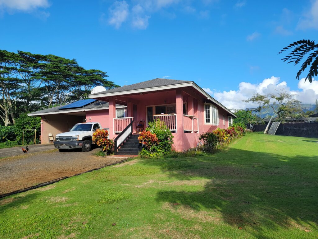 A home we recently purchased in the Wailua Homesteads