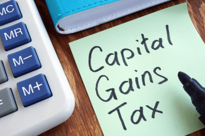 Capital gains tax on property