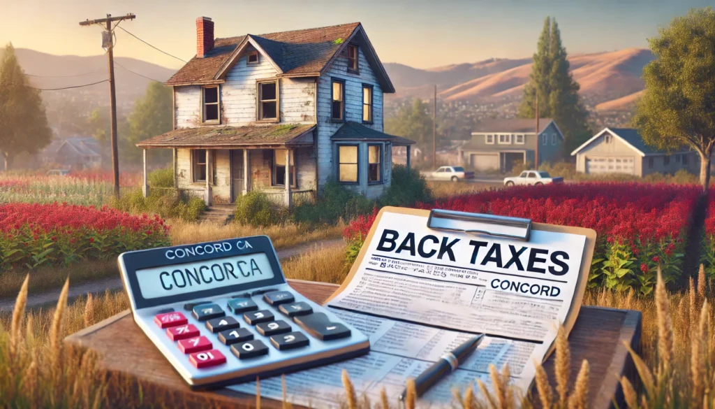 Back Taxes Can Affect Selling a Distressed Property in Concord