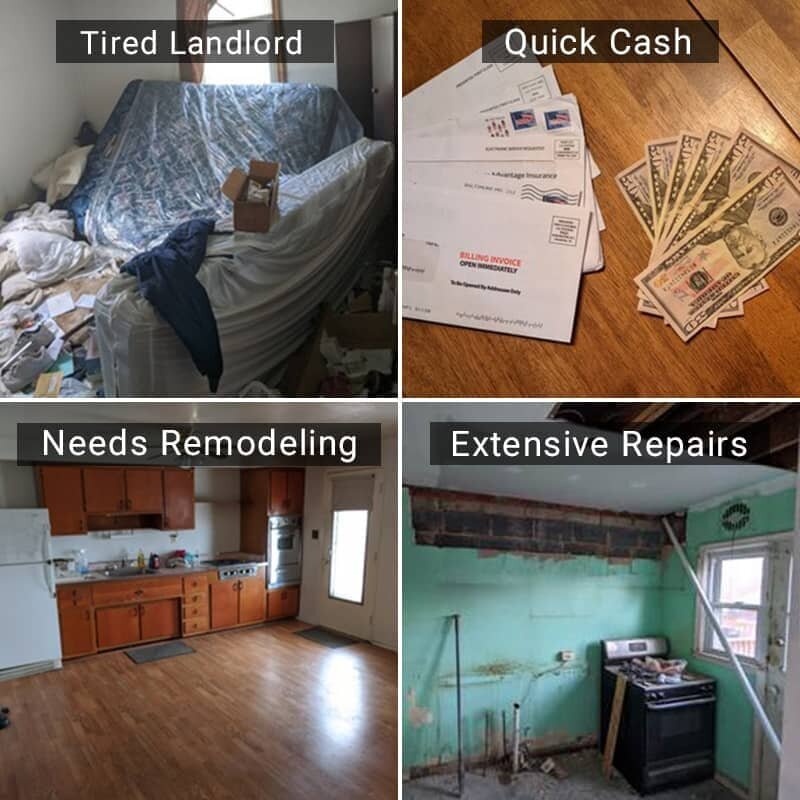 Typical Reasons to Sell Your House to 212 Homes, LLC