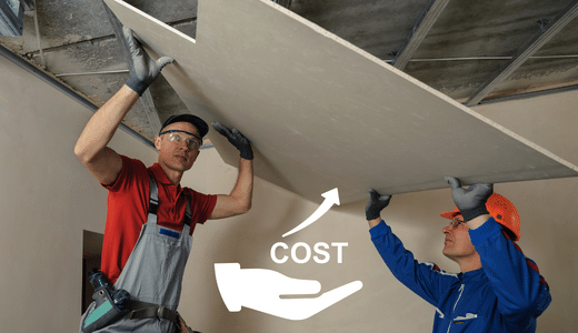 Typical cost of Georgia drywall installation