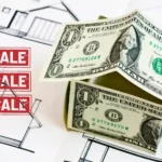 dolaers over blue print