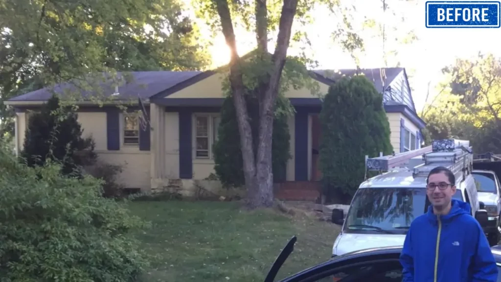a before image of the property we bought without repairs