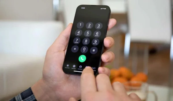 Homeowner calling to share property details on a mobile phone