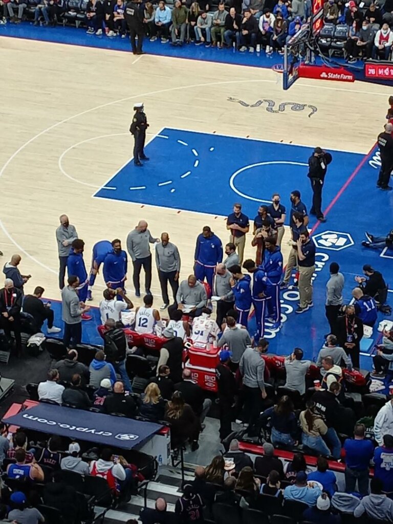 76ers game