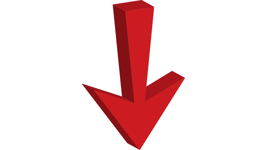 Arrow pointing down