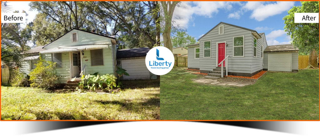 Before After Liberty Housing