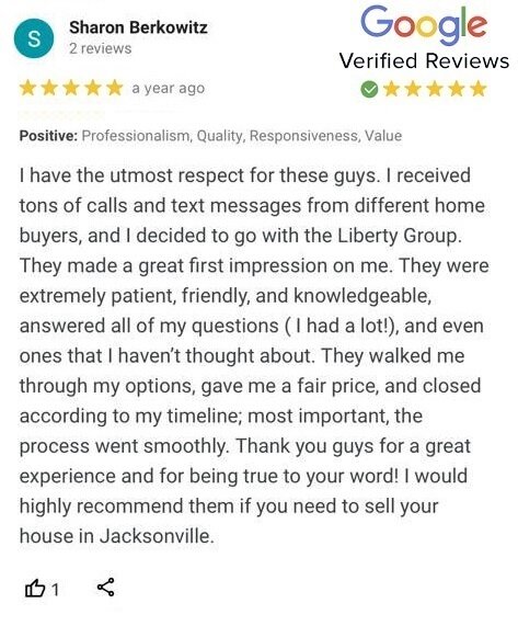 Sell my house fast in Florida-Happy Customer review-4