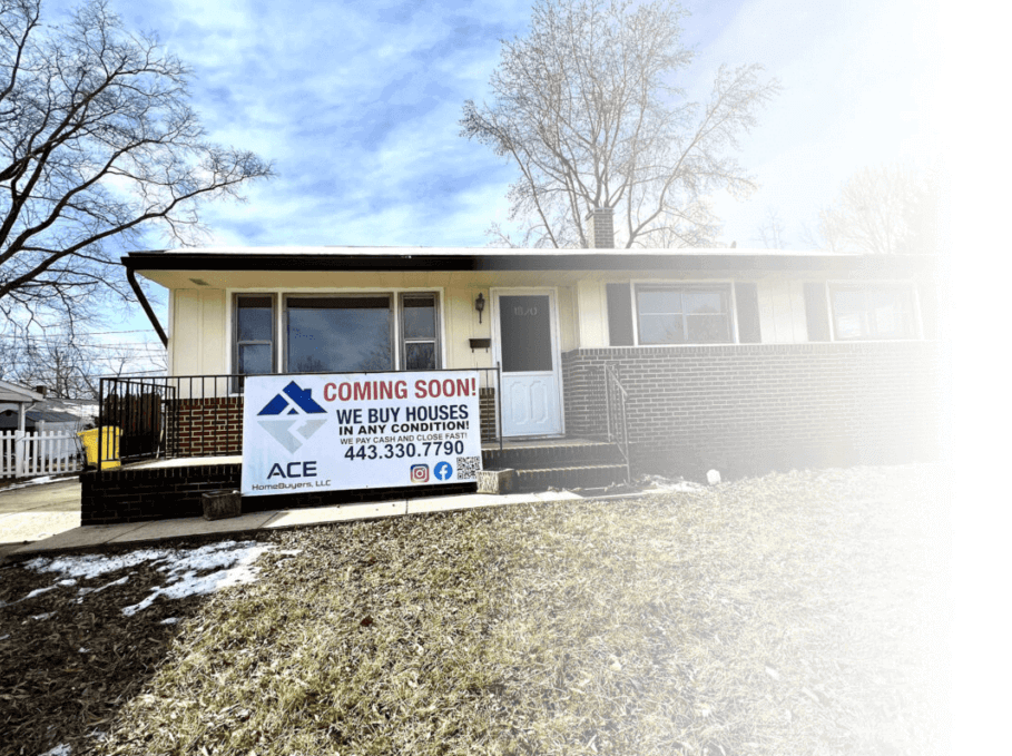 We bought this house in glen burnie MD from sellers who were tired of being landlords. They were looking to sell there house fast and we paid all cash