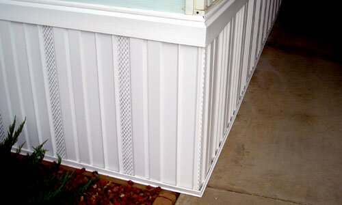 Vinyl Skirting for Mobile Home