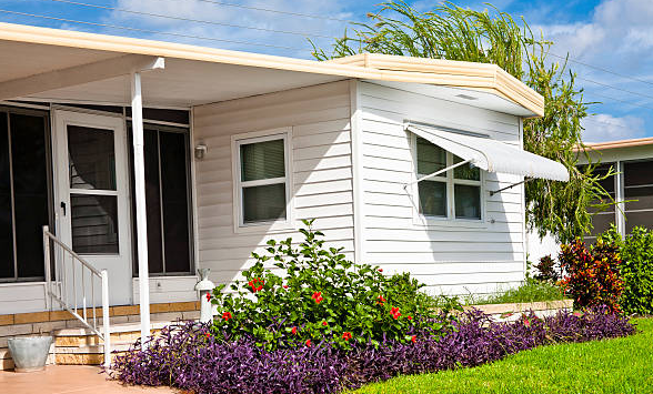 Mobile Home Landscaping