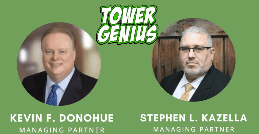 Picture of Kevin Donohue and Steve Kazella. Tower Genius partners