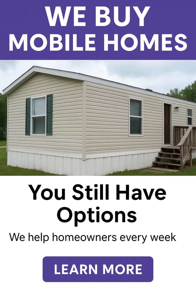 we buy mobile homes for cash